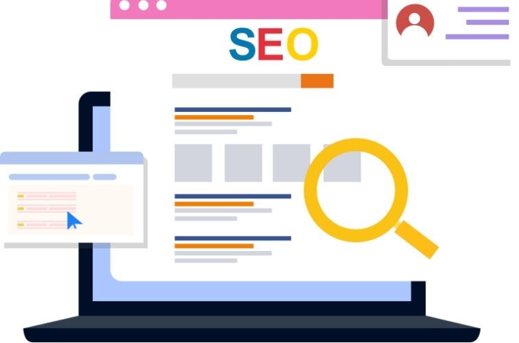 Beginner learning SEO and online business growth strategies on a computer dashboard